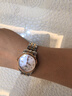 天梭（TISSOT）劉亦菲同款手表 力洛克系列女表 瑞士自動機(jī)械鋼帶商務(wù)表畢業(yè)禮物 曬單實(shí)拍圖