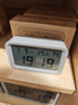 無(wú)印良品（MUJI） 數(shù)字鐘 家用電子時(shí)鐘  桌面時(shí)鐘 灰色 中（有鬧鐘功能） 曬單實(shí)拍圖