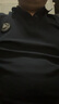 真維斯（Jeanswest）Polo衫男夏季重磅假兩件短袖上衣寬松大碼美式潮牌翻領(lǐng)半袖保羅衫 藏青 L 建議體重130-145斤 曬單實(shí)拍圖