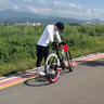 MUIDLER阿瑞斯R7全碳纖維桶軸電變破風彎把公路自行車男女式超輕競速單車 黑紅色 /R8【電變】 S碼 480mm 曬單實拍圖
