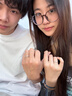 玲瓏銀星光情侶戒指女款對戒表白鐘久久求婚告白戒指送女朋友老婆 星光情侶對戒 曬單實拍圖