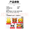迪普爾動物卡通氣球兒童生日派對場景裝飾飄空氦氣球鋁膜氣球玩具布置 曬單實(shí)拍圖