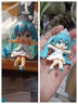 初音未來公主Q版手辦MIKU景品手辦擺件玩具可愛公仔動漫卡通周邊 初音未來Q版坐姿擺件【彩盒裝】 8.5*7.5cm 曬單實拍圖