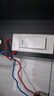 FDD國際電工明裝大功率單控按鈕開關(guān)小開關(guān)單開電源開關(guān)按鍵雙控床頭手捏開關(guān) 一開單控【白色】 曬單實拍圖