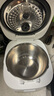 東芝（TOSHIBA）【重磅新品國(guó)家補(bǔ)貼20%】白珍珠0涂層電飯煲4-5人無(wú)涂層不銹鋼IH低糖電飯煲4升容量 RC-15HOVC(W) 曬單實(shí)拍圖