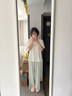 蕉內(nèi)【趙露思同款】涼皮305Cool女士休閑褲涼感防曬透氣顯瘦闊腿褲 【常規(guī)版】海沫綠 M 曬單實(shí)拍圖