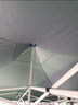 四角帳篷頂布傘布3x3米戶外遮陽棚雨棚布更換地攤布加厚防雨頂棚 加厚1200D牛津布3x3墨綠 曬單實拍圖