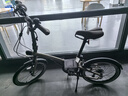 迪卡儂折疊車(chē)變速城市通勤自行車(chē)男女便攜20寸單車(chē)(不送車(chē)罩和車(chē)籃） Fold 560灰棕色 20英寸 曬單實(shí)拍圖