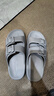 斯凱奇（Skechers）拖鞋男士秋季軟底輕便一腳蹬運動(dòng)休閑涼拖鞋舒適沙灘鞋243336 曬單實(shí)拍圖