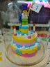 樂高（LEGO）生日蛋糕40382 男孩女孩拼搭積木玩具兒童生日禮物創(chuàng)意擺件 生日蛋糕+柱形罩 曬單實拍圖