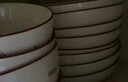 順祥陶瓷碗具米飯碗家用面湯碗中式釉下彩高溫喬遷新婚喜慶吃飯碗餐具 國潮五福4.5英寸碗10個(gè) 曬單實(shí)拍圖