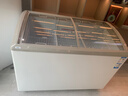 海爾（Haier） 商用展示柜大容量臥式玻璃門(mén)雪糕柜島柜超市冰柜鮮肉柜餃子包子冷凍柜 339升 一級能耗冷藏冷凍轉換 曬單實(shí)拍圖
