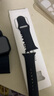 BHO【熱銷2萬(wàn)+】適用蘋果手表表帶apple iwatch s10表帶9/8/7運(yùn)動(dòng)硅膠SE/Ultra2男女士加長(zhǎng)款夏天夏季 【官方同款-氟橡膠】黑色-黑釘 【44/45/46/49mm表盤通用】 曬單實(shí)拍圖