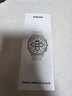 三星 Samsung【國家補貼】Watch8 Classic 藍牙通話智能手表/運動手表/電話手表/旋轉(zhuǎn)表圈 46mm 星系白 曬單實拍圖