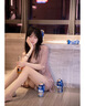 浪莎（LangSha）性感情趣睡衣女床上戰(zhàn)袍全裸薄款透明睡袍2025新款情調(diào)睡裙大碼 豆沙【外套+吊帶+T褲+腰帶】 床上攻速裙 M 160 曬單實拍圖