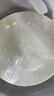友來福陶瓷盤家用白瓷盤子8英寸中式餐盤菜盤酒店商用微波爐可用5只裝 曬單實拍圖