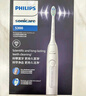 飛利浦（PHILIPS）【肖戰(zhàn)推薦】電動(dòng)牙刷鉆石3系 生日七夕禮物 成人情侶款送男生/女友 微泡水流 HX5181/01皓月白 曬單實(shí)拍圖