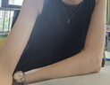 深呼吸DEEP BREATH女裝2025夏裝新款赫本風(fēng)松緊腰傘裙無(wú)袖連衣裙A500536 黑 L (4) 曬單實(shí)拍圖