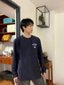 NBA官方秋季新款男女同款長(cháng)袖T恤(湖人詹姆斯/庫里/東契奇/哈登/） 湖人東契奇藏青長(cháng)袖 XL 曬單實(shí)拍圖