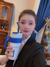 象普（SHINPUR）大容量吸管杯學(xué)生高顏值不銹鋼保溫杯男女士車用辦公泡茶咖啡杯 藍(lán)色700ml 曬單實(shí)拍圖