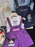 G.DUCK KIDS小黃鴨童裝女童套裝夏季2025新款兒童衣服女孩庫洛米背帶兩件套夏 庫洛米套裝 130 建議7~8歲（120-130cm） 曬單實拍圖