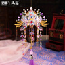 藝模藝模鳳冠3D立體拼圖金屬拼裝模型送禮物車(chē)載掛飾擺件鸑鷟家居裝飾 曬單實(shí)拍圖