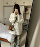 Chiecu Kscbn輕奢包包女款單肩包斜挎包復古手機水桶包情人節生日禮物 棕色【送老婆送女友送媽媽】 曬單實(shí)拍圖