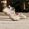 斐樂(lè)（FILA）官方男鞋老爹鞋貓爪鞋6代黑色運(yùn)動(dòng)鞋2025春季新款休閑鞋 云端白-CC 40 曬單實(shí)拍圖