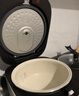 美的（Midea）電飯煲4L電飯鍋抗菌青瓷內(nèi)膽 赤炎雙熱源 一鍵柴火飯?zhí)厣案馕憾喙δ芗矣?-4人MB-4E02R 曬單實(shí)拍圖