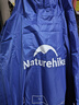 Naturehike挪客戶(hù)外雨披登山徒步雨衣 全身三合一天幕騎行旅游便攜背包防雨 天藍（210T格子布） 曬單實(shí)拍圖