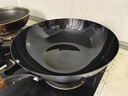 王麻子不粘鍋炒鍋鐵鍋無涂層炒菜鍋燃氣灶電磁爐專用家用電炒鍋炒菜專用 品質(zhì)首選精鐵鍋 32cm 曬單實拍圖