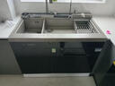 志高(CHIGO)集成納米鍍鈦水槽洗碗機一體集成水槽消毒柜一體洗碗機帶洗菜盆一體超聲波水槽洗碗機一體 【SK-90C-SZ】?jì)ξ锕?雙槽+超聲波 曬單實(shí)拍圖