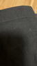 無印良品（MUJI）女式 涼感 襯衫領(lǐng)短袖襯衫女士襯衣女裝25年夏季上衣涼感物語 黑色 M (160/84A) 曬單實(shí)拍圖