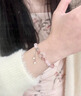 皇家天選錦鯉平安扣手鏈女士情侶手串女款輕奢高端小眾520送女朋友禮物 款式一【附近倉次日達】 曬單實拍圖
