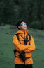 伯希和（Pelliot）[雪殼]戶外硬殼沖鋒衣男女夏季登山服防風(fēng)夾克外套105301056黃M 曬單實(shí)拍圖