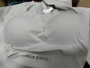 南極人文胸?zé)o鋼圈運動內(nèi)衣女聚攏防震無痕瑜伽睡眠胸罩 曬單實拍圖