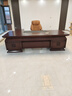 忠勝辦公家具老板桌辦公桌總裁家具大班臺(tái)經(jīng)理桌中式董事長(zhǎng)老板桌大氣桌椅組合 2.8米老板桌+側(cè)柜+活動(dòng)柜 常規(guī) 曬單實(shí)拍圖