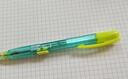 派通（Pentel）自動鉛筆0.5mm透明側(cè)按式PD105自動筆小學(xué)生二年級活動鉛筆兒童鉛筆寫字高顏值書寫鉛筆不易斷芯 黃綠撞色 曬單實拍圖