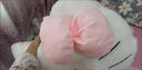 宿舍床頭沙發(fā)軟包抱枕大學生寢室上下鋪撞hellokitty大靠墊 KT貓抱枕紅色 枕套 50cm 曬單實拍圖