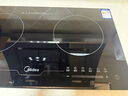 美的（Midea）電磁爐家用3500w大功率 嵌入式雙灶 大線圈一體面板電池爐 臺嵌兩用 升級款  十檔滑控 C2-2ST3504【雙灶電磁爐】 曬單實拍圖
