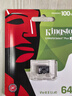 金士頓（Kingston）64GB TF（MicroSD） 存儲卡 U1 A1 V10 讀100MB/s 游戲機 監(jiān)控運動相機 行車記錄儀 無人機內(nèi)存卡 曬單實拍圖