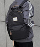 adidas情侶款復(fù)古風(fēng)梭織立領(lǐng)夾克外套男女阿迪達(dá)斯官方三葉草 深灰 M 曬單實(shí)拍圖