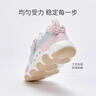 戴維貝拉Hello Kitty聯(lián)名兒童發(fā)光運(yùn)動(dòng)鞋春秋季女童閃燈鞋 曬單實(shí)拍圖
