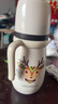 英氏（YEEHOO）嬰兒奶瓶寶寶學(xué)飲杯兒童水杯嬰兒喝水重力球PPSU奶瓶嬰兒帶手柄杯 奶白色配三頭兩重力球 300ml 曬單實(shí)拍圖