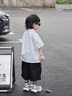 G.DUCKKIDS小黃鴨男童套裝夏季學院風兒童西裝演出服男孩白襯衫黑褲子兩件套 白色襯衫+黑色褲子+領帶 130 建議7~8歲【120-130cm】cm 曬單實拍圖