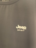 JEEP SPIRIT吉普背心男士夏季休閑冰絲涼感透氣坎肩無袖t恤男裝上衣 深灰 XL 曬單實拍圖