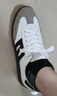 百麗男鞋輕便休閑板鞋商場款復(fù)古德訓(xùn)鞋運動鞋8BE01CM3 白色 40 曬單實拍圖