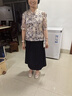 拉倫菲韻高端品牌重磅真絲襯衫女2025夏季新款時(shí)尚減齡桑蠶絲碎花襯衣上衣 米紫色 L 【90-105斤】 曬單實(shí)拍圖