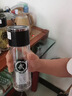 全鋼玻璃保溫杯茶水分離便攜水杯速開直筒杯奢華款 定制姓：【楊】 鋼色蓋速開319ML千層杯 曬單實拍圖
