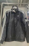 adidas休閑簡約三條紋梭織立領(lǐng)夾克外套男裝阿迪達斯官方三葉草 黑色 XL 曬單實拍圖